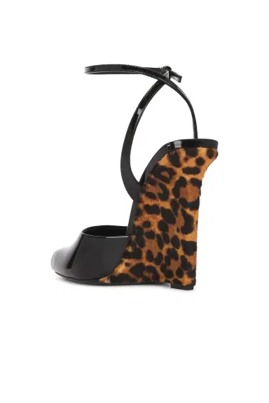 Saint Laurent Orhand Peep Toe Wedge | Thumbnail 3 Saint Laurent Orhand Peep Toe Wedge | Thumbnail 3