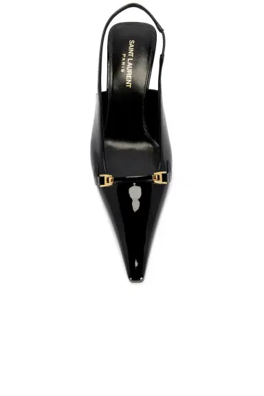 Saint Laurent Carine Slingback Pump | Thumbnail 4 Saint Laurent Carine Slingback Pump | Thumbnail 4