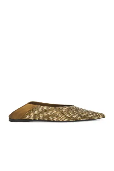 Saint Laurent Carolyn Slipper | Thumbnail 1 Saint Laurent Carolyn Slipper | Thumbnail 1