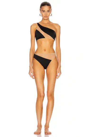 Norma Kamali Snake Mesh Bottom | Thumbnail 5 Norma Kamali Snake Mesh Bottom | Thumbnail 5