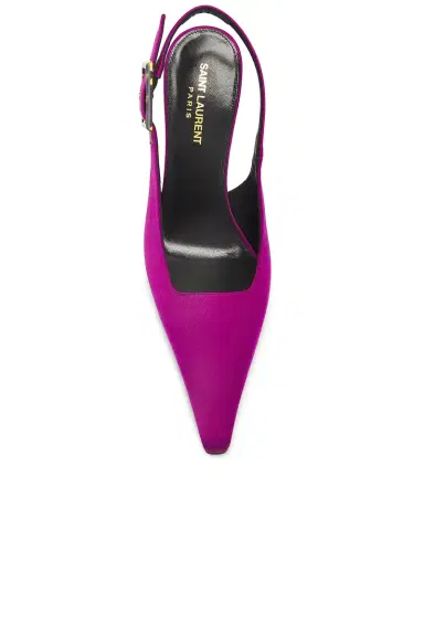Saint Laurent Slingback Pump | Thumbnail 4 Saint Laurent Slingback Pump | Thumbnail 4