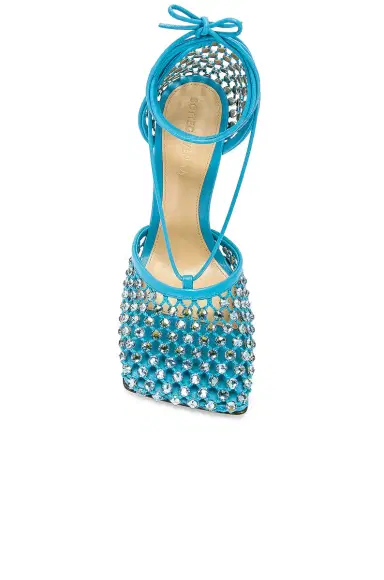 Bottega Veneta Stretch Lace Up Sandal | Thumbnail 4 Bottega Veneta Stretch Lace Up Sandal | Thumbnail 4