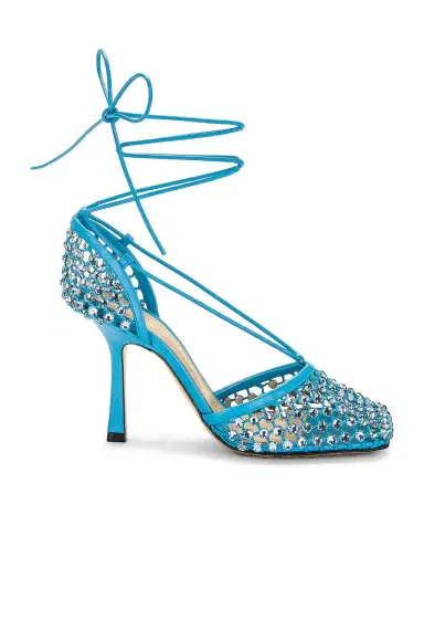 Bottega Veneta Stretch Lace Up Sandal | Thumbnail 1 Bottega Veneta Stretch Lace Up Sandal | Thumbnail 1