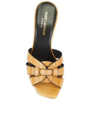 Saint Laurent Tribute Mule Sandal | Thumbnail 4 Saint Laurent Tribute Mule Sandal | Thumbnail 4