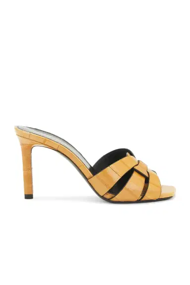 Saint Laurent Tribute Mule Sandal | Thumbnail 1 Saint Laurent Tribute Mule Sandal | Thumbnail 1