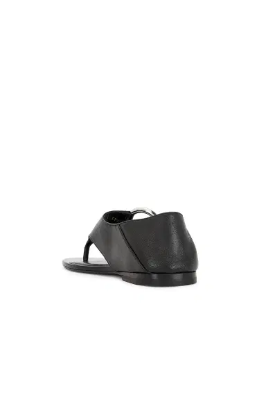 Saint Laurent Xsl Flat Sandal | Thumbnail 4 Saint Laurent Xsl Flat Sandal | Thumbnail 4