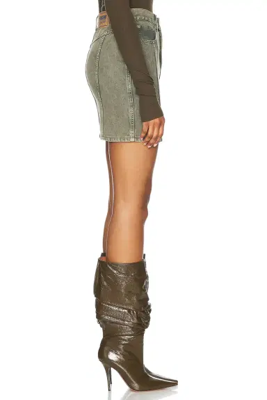 Moschino Jeans Denim Mini Skirt | Thumbnail 3 Moschino Jeans Denim Mini Skirt | Thumbnail 3