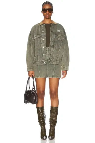 Moschino Jeans Denim Mini Skirt | Thumbnail 5 Moschino Jeans Denim Mini Skirt | Thumbnail 5