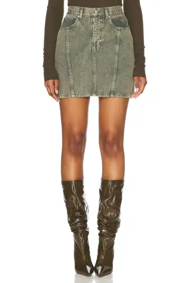 Moschino Jeans Denim Mini Skirt | Thumbnail 1 Moschino Jeans Denim Mini Skirt | Thumbnail 1