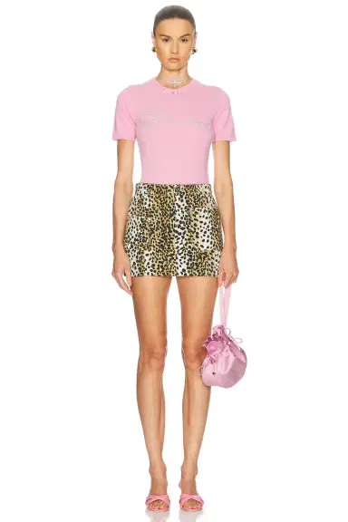 BLUMARINE Printed Mini Skirt | Thumbnail 5 BLUMARINE Printed Mini Skirt | Thumbnail 5