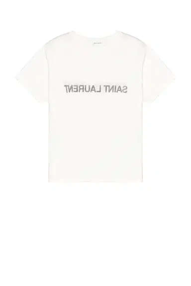 Saint Laurent Col Rond T-Shirt | Thumbnail 1 Saint Laurent Col Rond T-Shirt | Thumbnail 1