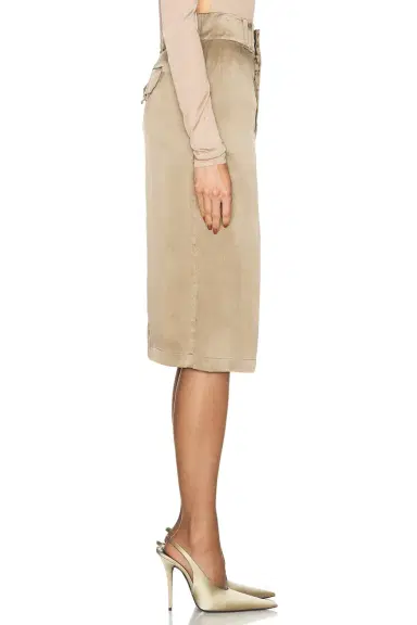 Saint Laurent Pencil Skirt | Thumbnail 3 Saint Laurent Pencil Skirt | Thumbnail 3