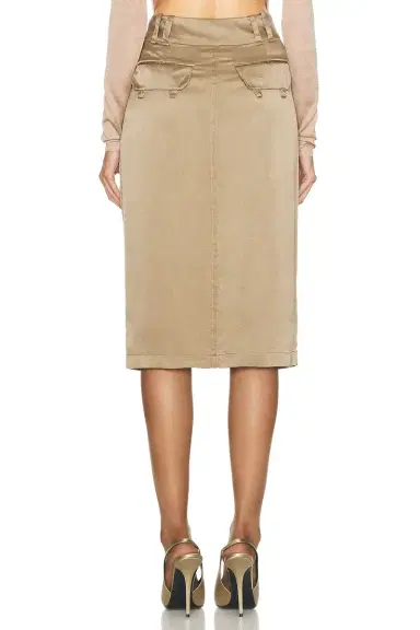 Saint Laurent Pencil Skirt | Thumbnail 4 Saint Laurent Pencil Skirt | Thumbnail 4