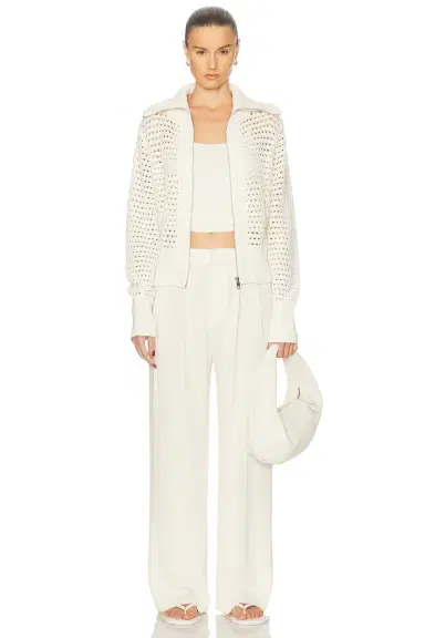 Varley Eloise Full Zip Knit Sweater | Thumbnail 5 Varley Eloise Full Zip Knit Sweater | Thumbnail 5