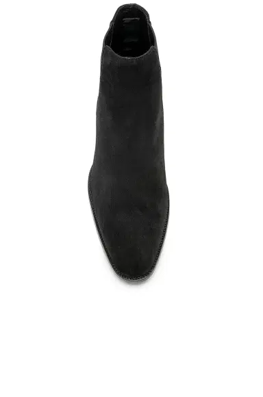 Saint Laurent Suede Wyatt 30 Chelsea Boots | Thumbnail 4 Saint Laurent Suede Wyatt 30 Chelsea Boots | Thumbnail 4