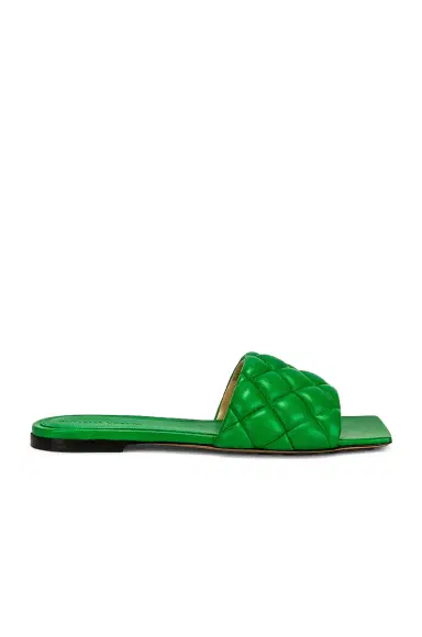 Bottega Veneta Padded Stretch Flat Sandals | Thumbnail 1 Bottega Veneta Padded Stretch Flat Sandals | Thumbnail 1