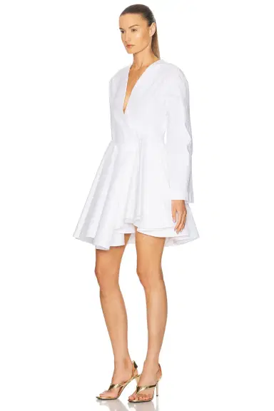 Alaïa Asymmetrical Belt Dress | Thumbnail 3 Alaïa Asymmetrical Belt Dress | Thumbnail 3