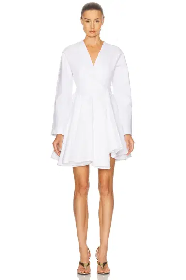 Alaïa Asymmetrical Belt Dress | Thumbnail 1 Alaïa Asymmetrical Belt Dress | Thumbnail 1
