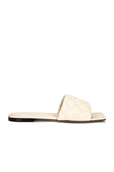 Bottega Veneta Padded Stretch Flat Sandals | Thumbnail 1 Bottega Veneta Padded Stretch Flat Sandals | Thumbnail 1