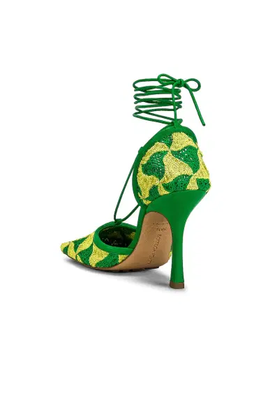 Bottega Veneta Stretch Lace Up Sandals | Thumbnail 3 Bottega Veneta Stretch Lace Up Sandals | Thumbnail 3