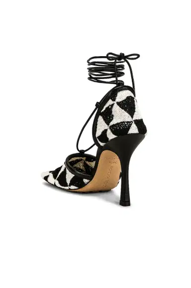 Bottega Veneta Stretch Lace Up Sandals | Thumbnail 3 Bottega Veneta Stretch Lace Up Sandals | Thumbnail 3
