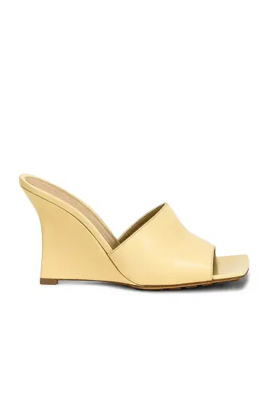 Bottega Veneta Stretch Mule Wedges | Thumbnail 1 Bottega Veneta Stretch Mule Wedges | Thumbnail 1