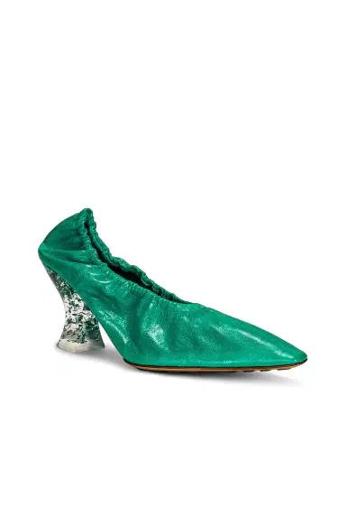 Bottega Veneta Almond Slip-On Pumps | Thumbnail 2 Bottega Veneta Almond Slip-On Pumps | Thumbnail 2