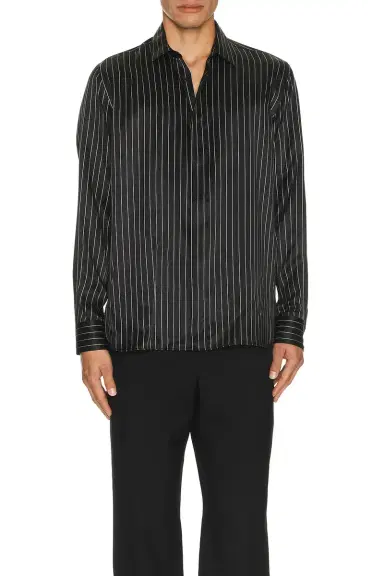 Saint Laurent Chemise Col Yves | Thumbnail 4 Saint Laurent Chemise Col Yves | Thumbnail 4