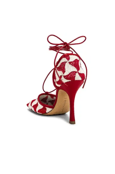 Bottega Veneta Stretch Lace Up Sandals | Thumbnail 3 Bottega Veneta Stretch Lace Up Sandals | Thumbnail 3