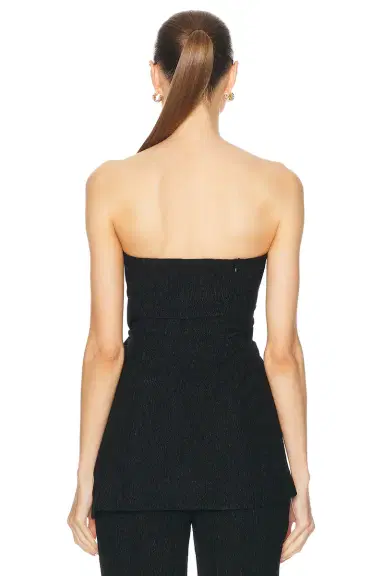 Ganni Strapless Top | Thumbnail 4 Ganni Strapless Top | Thumbnail 4