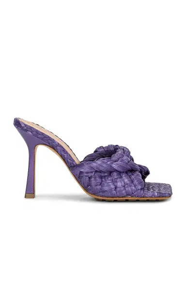 Bottega Veneta Raffia Stretch Mules | Thumbnail 1 Bottega Veneta Raffia Stretch Mules | Thumbnail 1