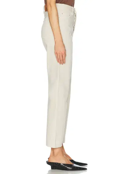 Toteme Twisted Seam Full Length Straight Leg Jeans | Thumbnail 3 Toteme Twisted Seam Full Length Straight Leg Jeans | Thumbnail 3