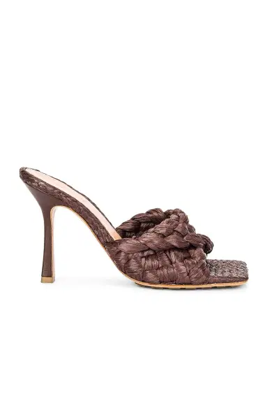 Bottega Veneta Raffia Stretch Mules | Thumbnail 1 Bottega Veneta Raffia Stretch Mules | Thumbnail 1