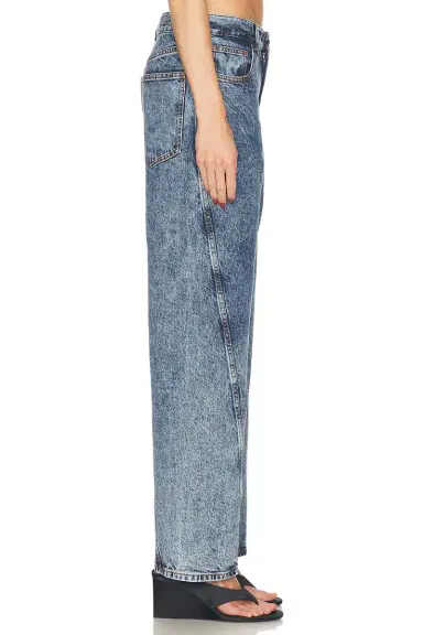 Alaïa Twisted Wide Leg Jeans | Thumbnail 3 Alaïa Twisted Wide Leg Jeans | Thumbnail 3