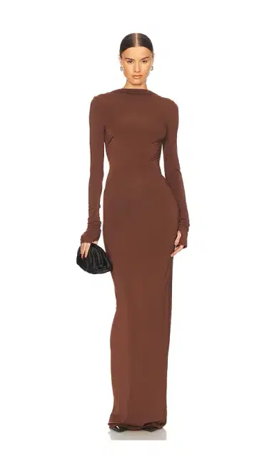 Helsa Jersey Backless Maxi Dress | Thumbnail 5 Helsa Jersey Backless Maxi Dress | Thumbnail 5