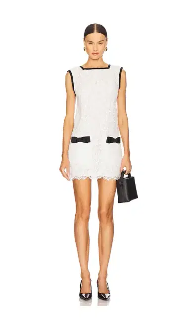 Helsa The Lace Mini Dress | Thumbnail 2 Helsa The Lace Mini Dress | Thumbnail 2
