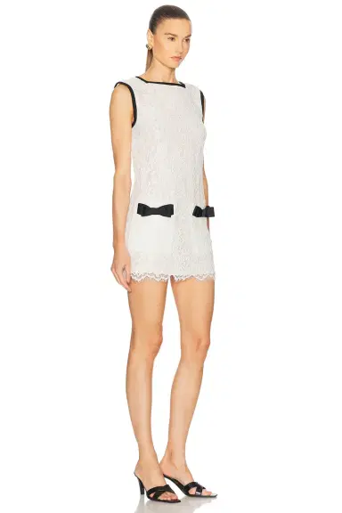 Helsa The Lace Mini Dress | Thumbnail 5 Helsa The Lace Mini Dress | Thumbnail 5