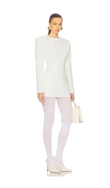 Helsa The Heavy Crepe Suit Dress | Thumbnail 2 Helsa The Heavy Crepe Suit Dress | Thumbnail 2