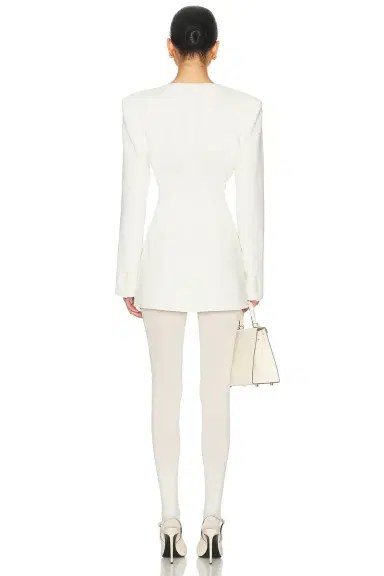 Helsa The Heavy Crepe Suit Dress | Thumbnail 5 Helsa The Heavy Crepe Suit Dress | Thumbnail 5