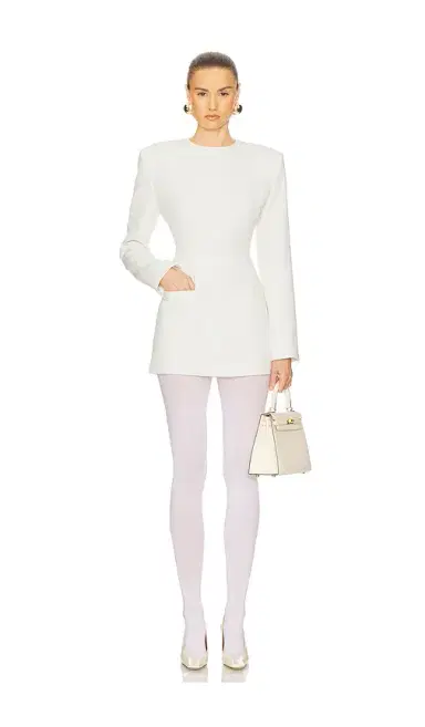Helsa The Heavy Crepe Suit Dress | Thumbnail 1 Helsa The Heavy Crepe Suit Dress | Thumbnail 1