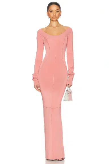 Helsa Scarlet Maxi Knit Dress | Thumbnail 3 Helsa Scarlet Maxi Knit Dress | Thumbnail 3