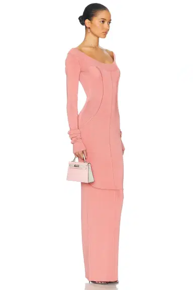 Helsa Scarlet Maxi Knit Dress | Thumbnail 4 Helsa Scarlet Maxi Knit Dress | Thumbnail 4