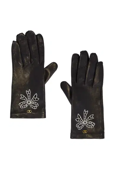 Valentino Garavani V Logo Signature Gloves | Thumbnail 1 Valentino Garavani V Logo Signature Gloves | Thumbnail 1
