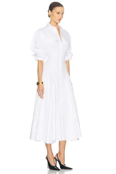 Helsa Godet Shirt Dress | Thumbnail 2 Helsa Godet Shirt Dress | Thumbnail 2