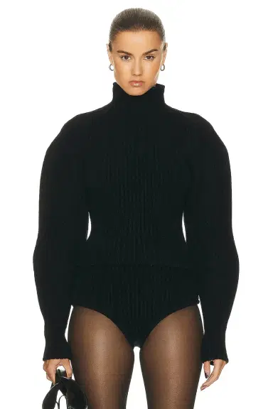 ALAÏA High Neck Sweater | Thumbnail 1 ALAÏA High Neck Sweater | Thumbnail 1