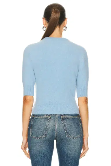 Alaïa Cropped Jumper Sweater | Thumbnail 3 Alaïa Cropped Jumper Sweater | Thumbnail 3
