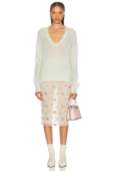 Moschino Jeans Long Sleeve Sweater | Thumbnail 4 Moschino Jeans Long Sleeve Sweater | Thumbnail 4