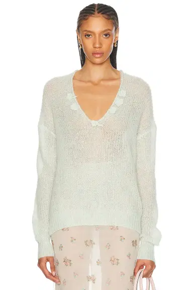 Moschino Jeans Long Sleeve Sweater | Thumbnail 1 Moschino Jeans Long Sleeve Sweater | Thumbnail 1