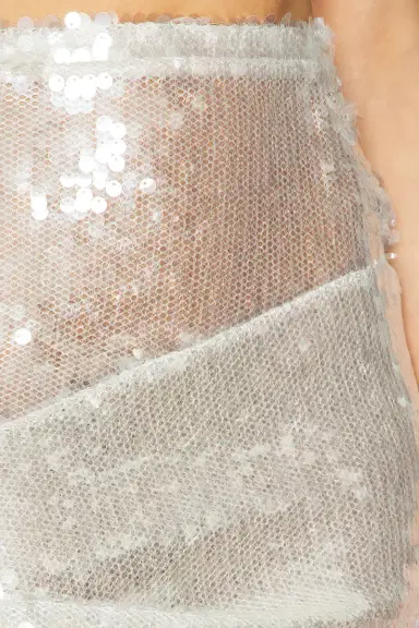 Coperni Knotted Sequin Skirt | Thumbnail 6 Coperni Knotted Sequin Skirt | Thumbnail 6
