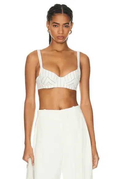Jean Paul Gaultier Striped Classic Bra | Thumbnail 1 Jean Paul Gaultier Striped Classic Bra | Thumbnail 1